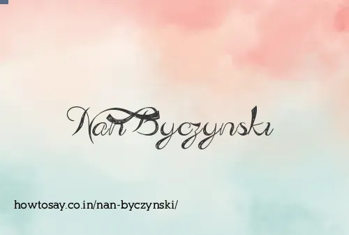 Nan Byczynski