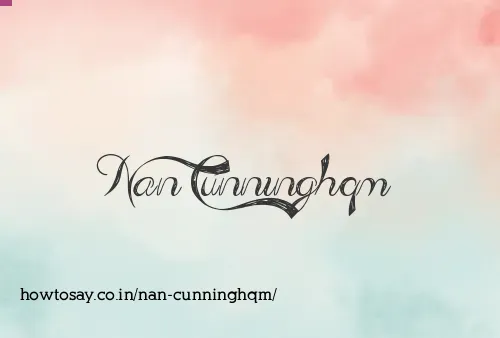 Nan Cunninghqm