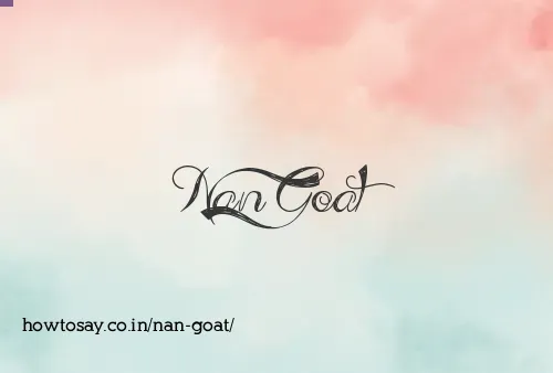 Nan Goat