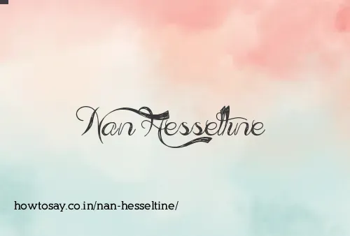 Nan Hesseltine