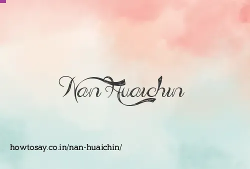 Nan Huaichin