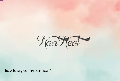 Nan Neal