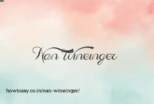 Nan Wineinger