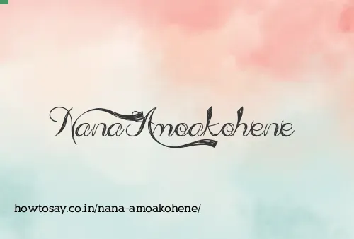 Nana Amoakohene