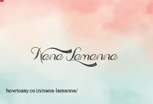 Nana Lamanna