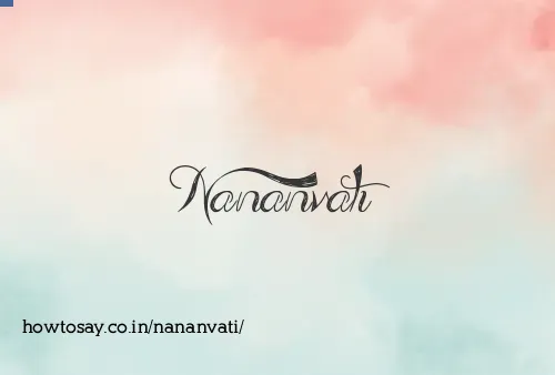 Nananvati