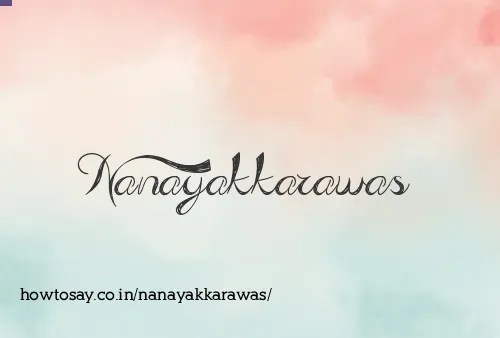 Nanayakkarawas