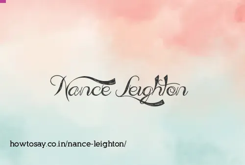 Nance Leighton