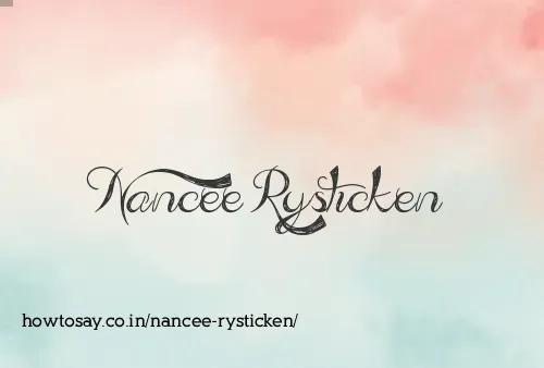 Nancee Rysticken