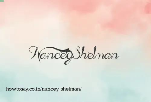 Nancey Shelman