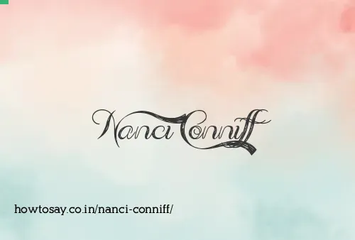 Nanci Conniff