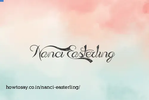 Nanci Easterling