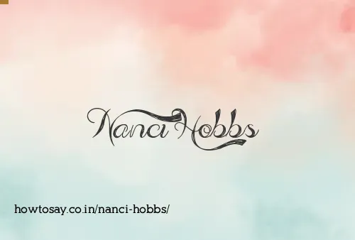 Nanci Hobbs