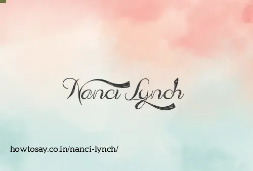 Nanci Lynch