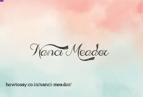 Nanci Meador