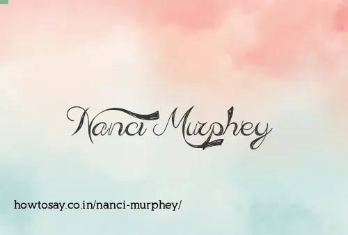 Nanci Murphey