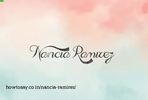 Nancia Ramirez