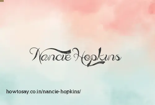 Nancie Hopkins