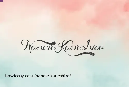 Nancie Kaneshiro