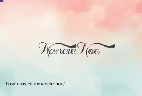Nancie Noe