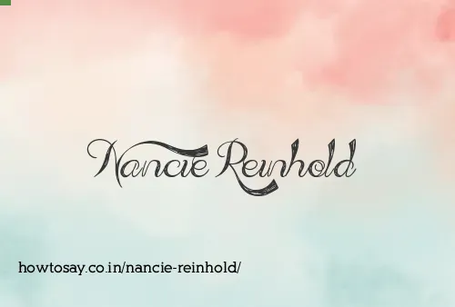 Nancie Reinhold