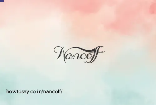 Nancoff