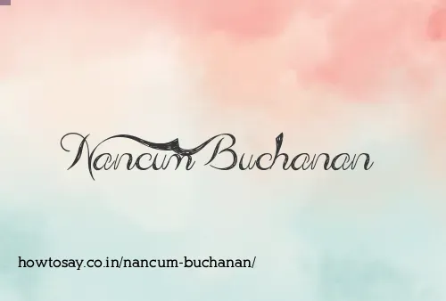 Nancum Buchanan