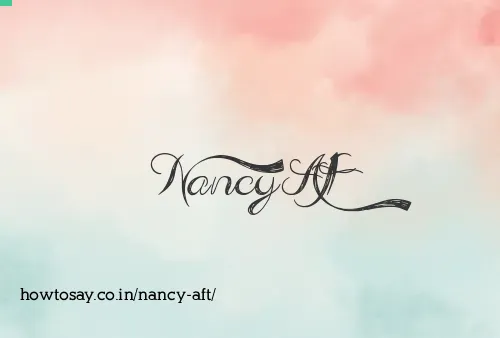 Nancy Aft