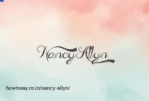 Nancy Allyn