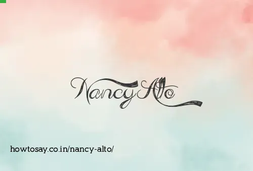 Nancy Alto