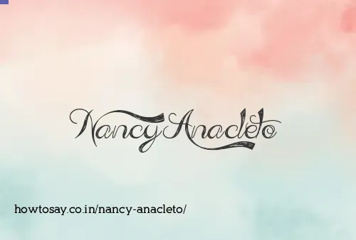 Nancy Anacleto