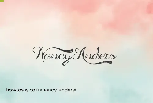 Nancy Anders