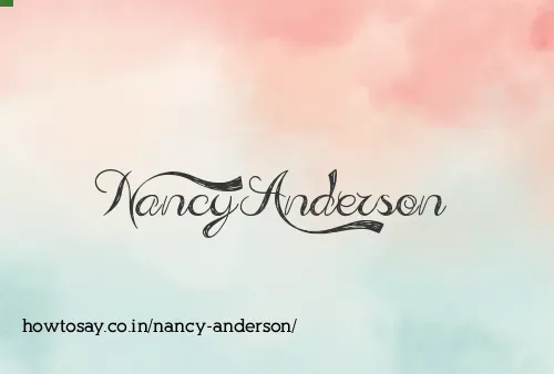Nancy Anderson
