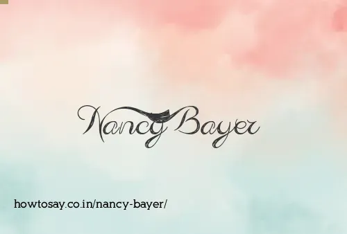 Nancy Bayer