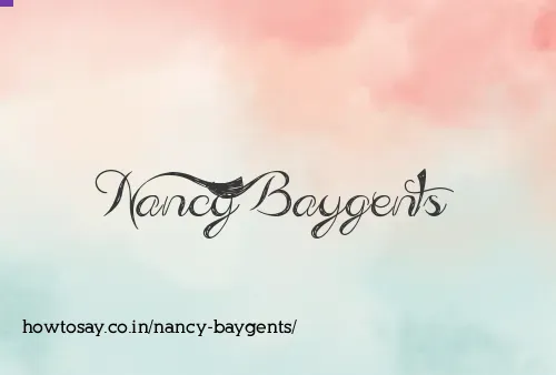 Nancy Baygents
