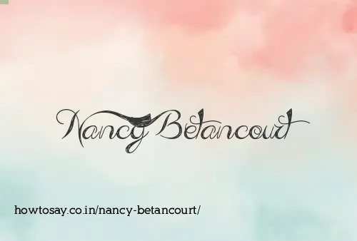 Nancy Betancourt