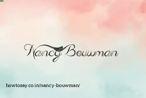Nancy Bouwman