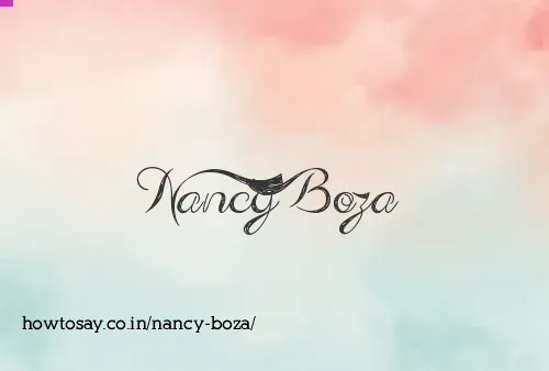 Nancy Boza