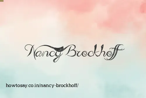 Nancy Brockhoff