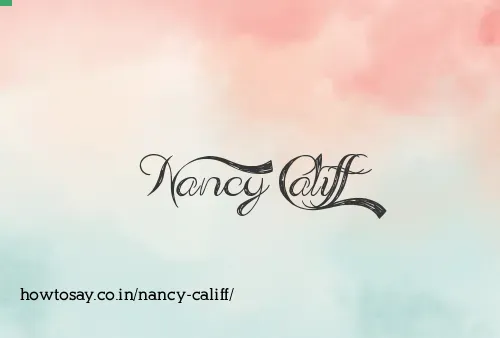 Nancy Califf