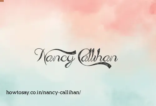 Nancy Callihan