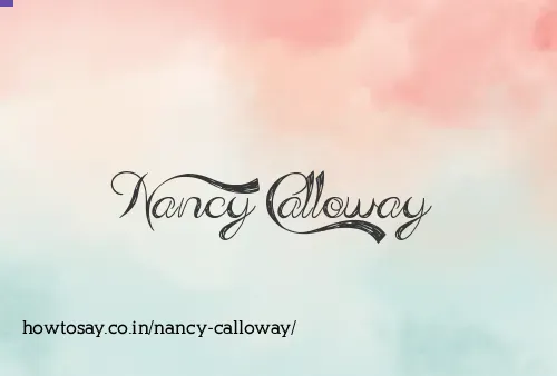 Nancy Calloway