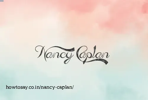 Nancy Caplan