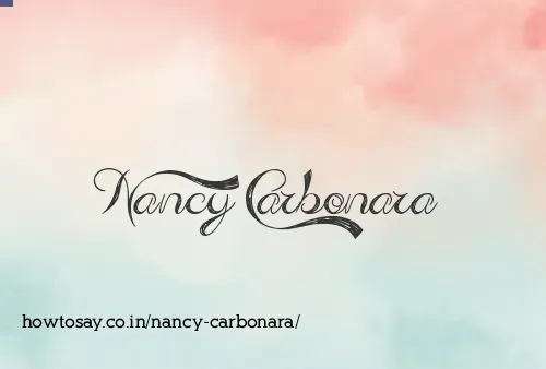 Nancy Carbonara
