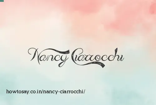 Nancy Ciarrocchi