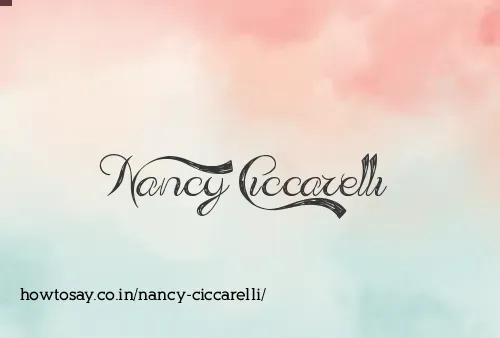 Nancy Ciccarelli