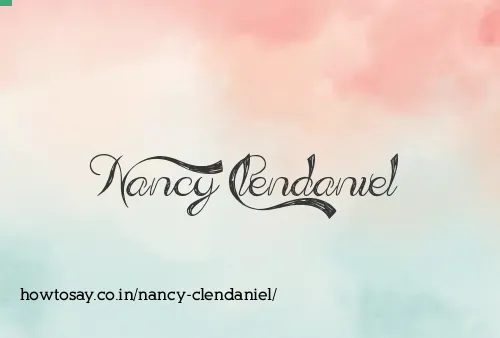 Nancy Clendaniel