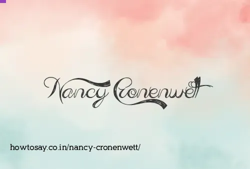 Nancy Cronenwett