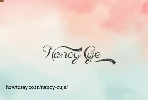 Nancy Cuje