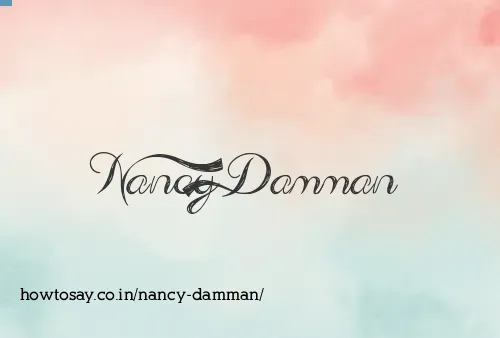 Nancy Damman